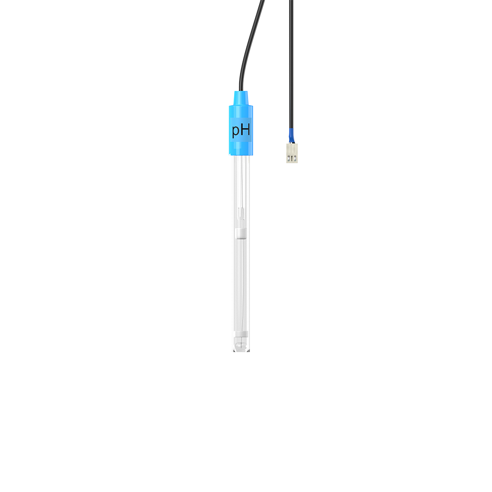Датчик-электрод pH Ø12мм c кабелем 2м (3-х контактная фишка)